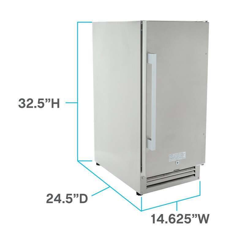 Avanti ELITE Series Compact Outdoor Refrigerator view 4