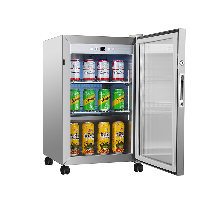 2.3cf Outdoor/Indoor Refrigerator IPX4 SS Builtin/FS 85 Cans Quiet 42dB OR230