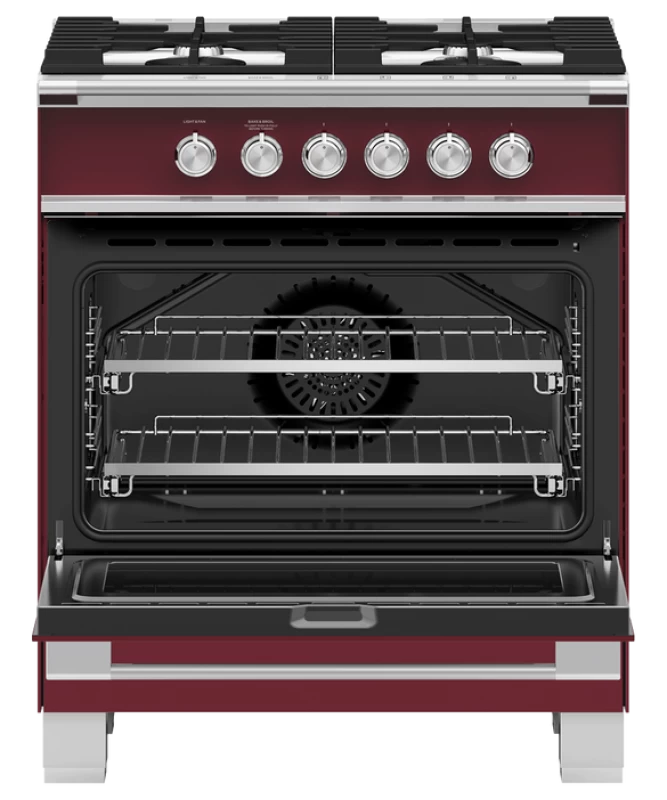 Gas Range, 30", 4 Burners view 3