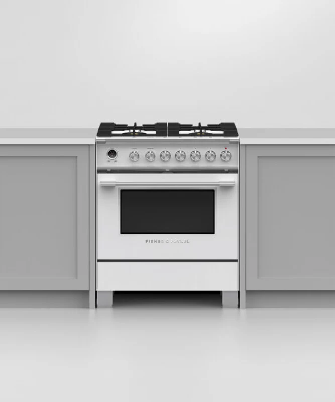 30" Series 9 Classic 4 Burner Dual Fuel Self-Cleaning Range OR30SCG6W1