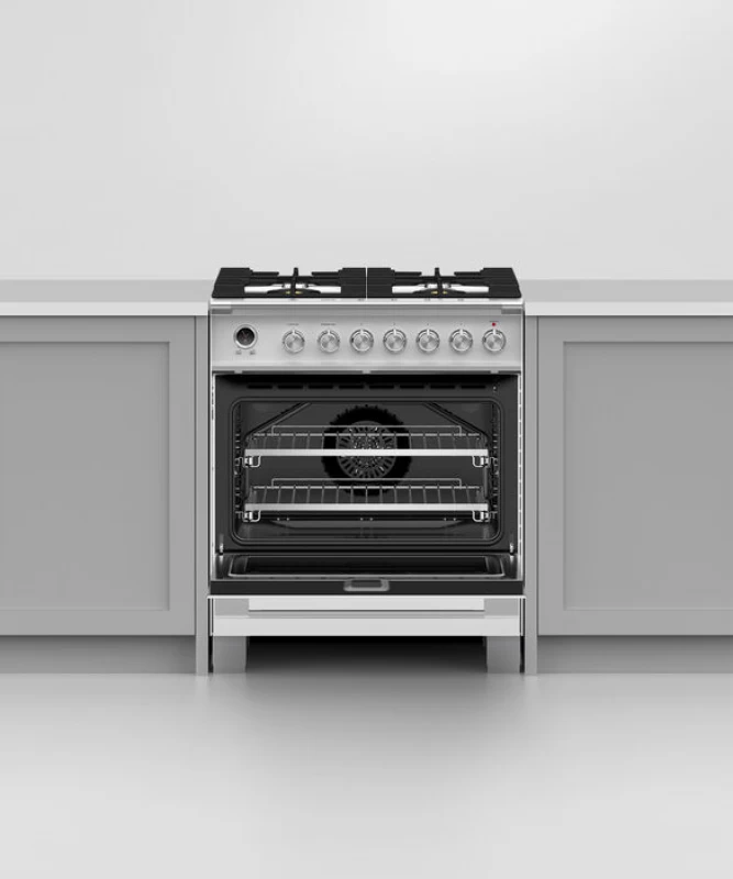 30" Series 9 Classic 4 Burner Dual Fuel Self-Cleaning Range OR30SCG6W1