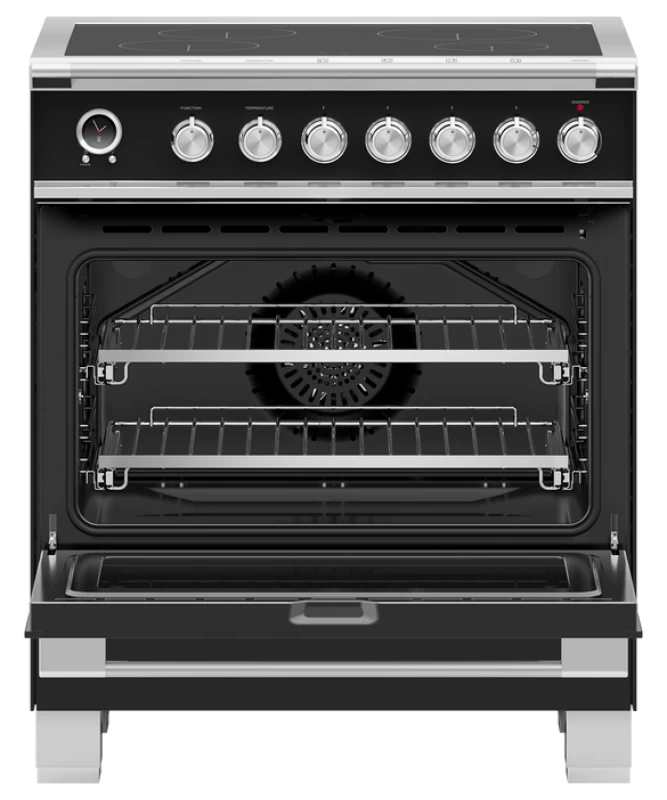 Induction Range, 30", 4 Zones, Self-cleaning view 2