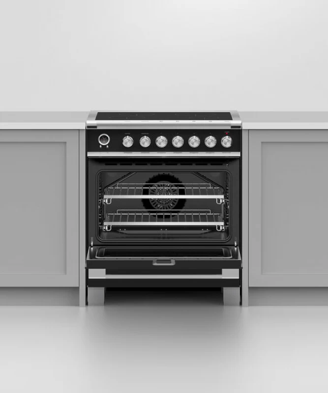 Induction Range, 30", 4 Zones, Self-cleaning view 5