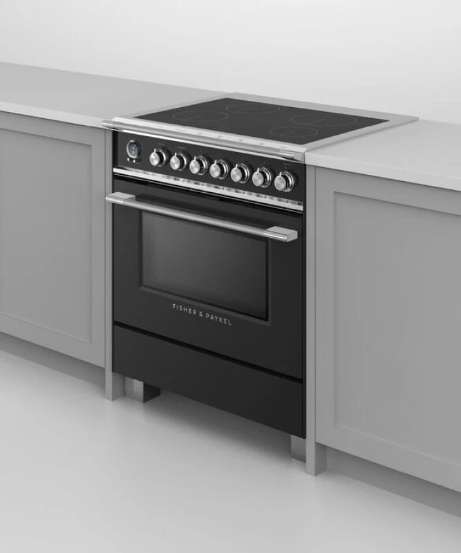 Induction Range, 30", 4 Zones, Self-cleaning view 6