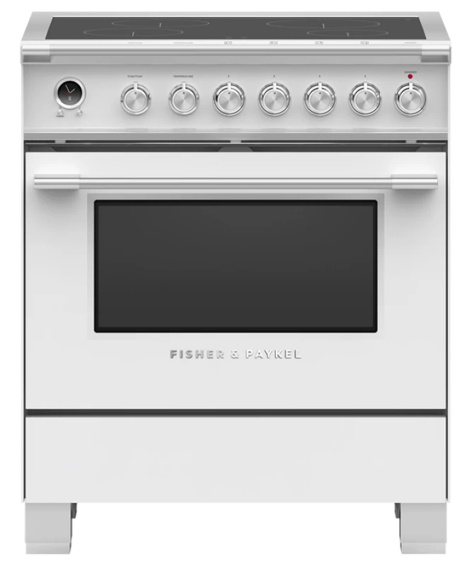 30" Series 9 Classic 4 Zone Induction Self-Cleaning Range OR30SCI6W1