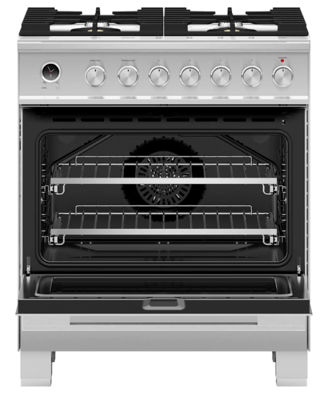 Dual Fuel Range 30", Self-cleaning view 2