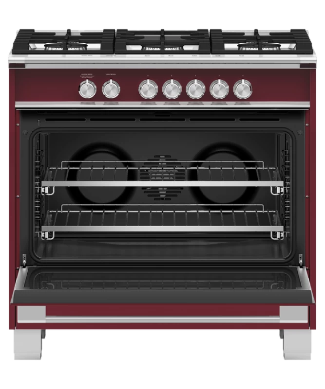 Gas Range, 36", 5 Burners view 3