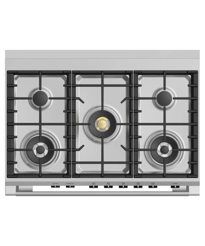 Dual Fuel Range, 36", 5 Burners, Self-cleaning view 3