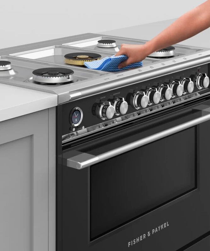 Dual Fuel Range, 36", 5 Burners, Self-cleaning view 5