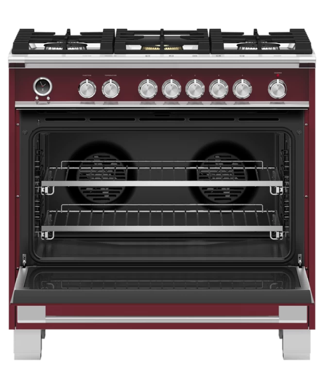 36" Series 9 Classic 5 Burner Dual Fuel Self-Cleaning Range OR36SCG6R1