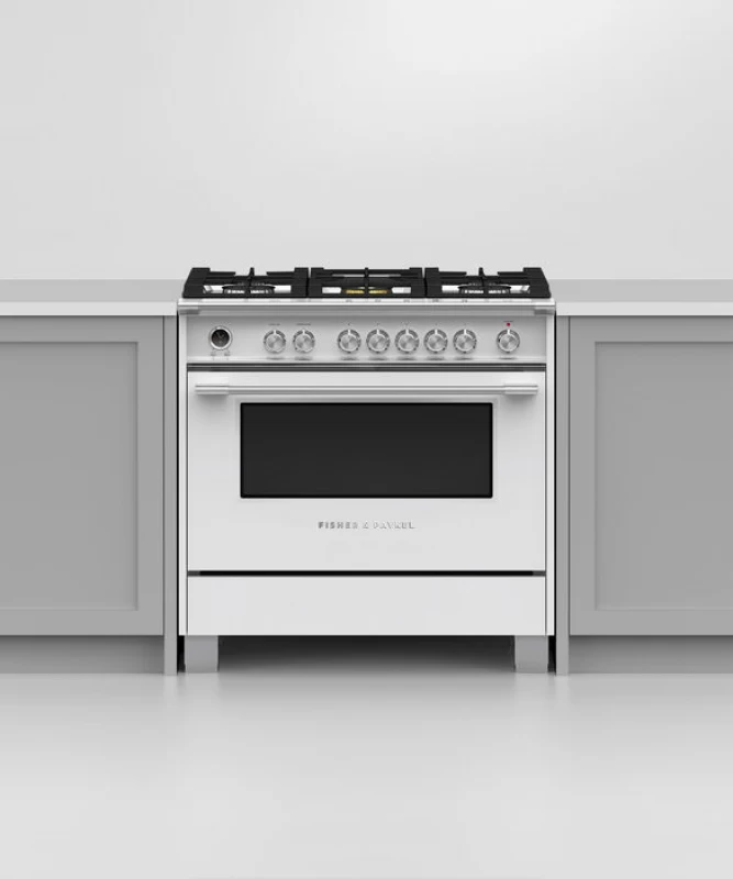 36" Series 9 Classic 5 Burner Dual Fuel Self-Cleaning Range OR36SCG6W1