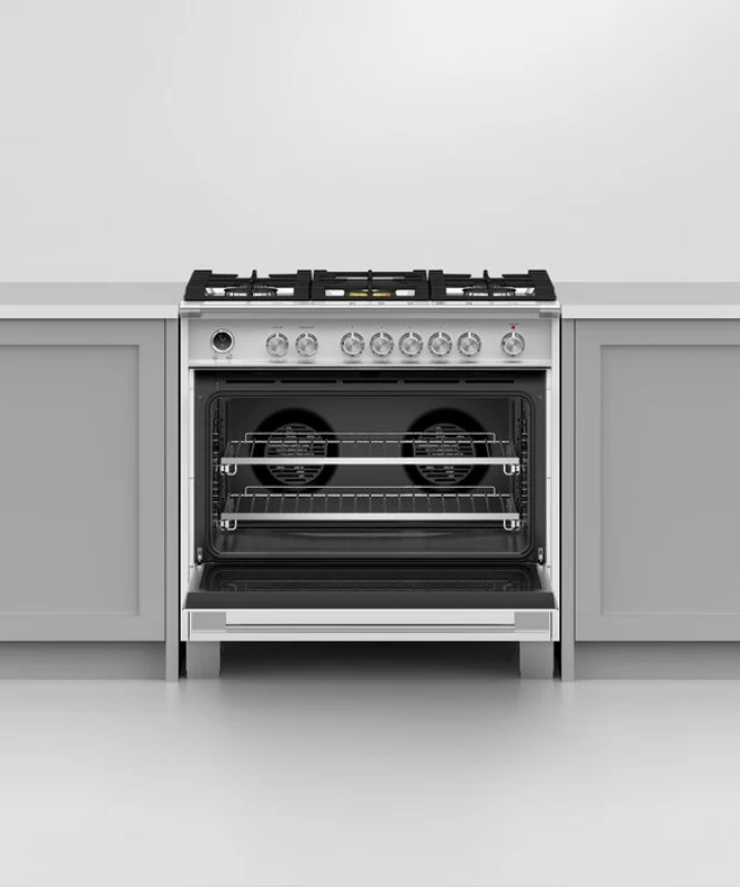 36" Series 9 Classic 5 Burner Dual Fuel Self-Cleaning Range OR36SCG6W1