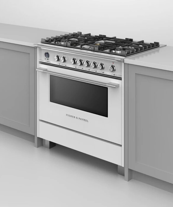 36" Series 9 Classic 5 Burner Dual Fuel Self-Cleaning Range OR36SCG6W1