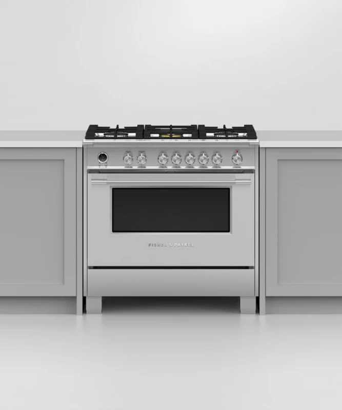 Dual Fuel Range, 36", 5 Burners, Self-cleaning OR36SCG6X1