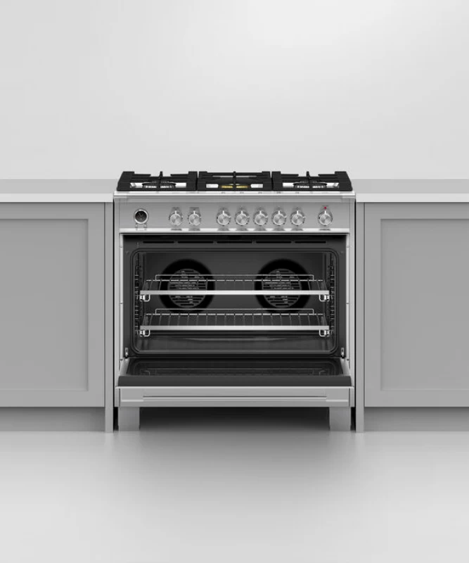 Dual Fuel Range, 36", 5 Burners, Self-cleaning OR36SCG6X1