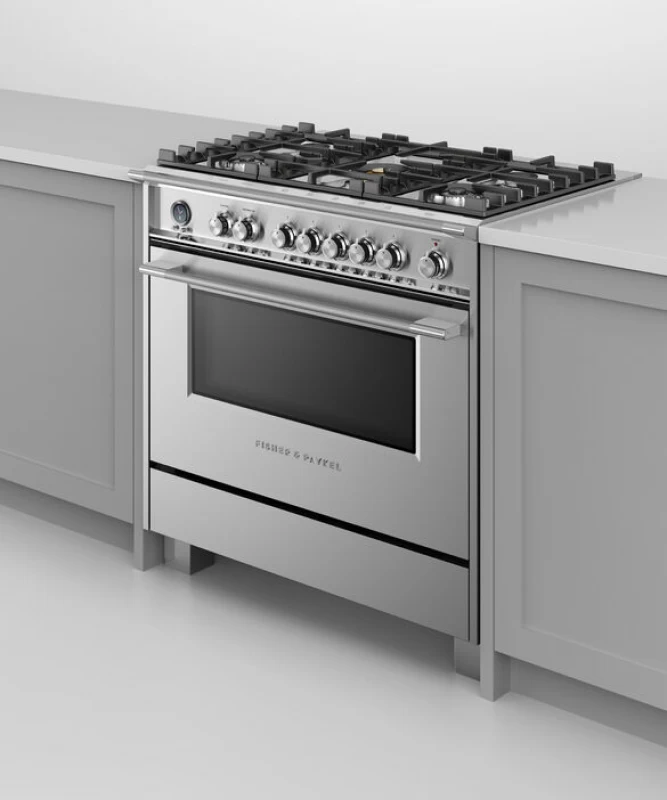 Dual Fuel Range, 36", 5 Burners, Self-cleaning OR36SCG6X1