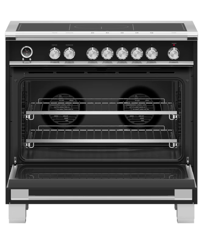 36" Series 9 Classic 5 Zone Induction Self-Cleaning Range, 2 SmartZones OR36SCI6B1