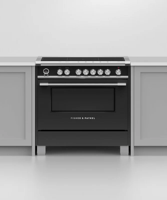 36" Series 9 Classic 5 Zone Induction Self-Cleaning Range, 2 SmartZones OR36SCI6B1