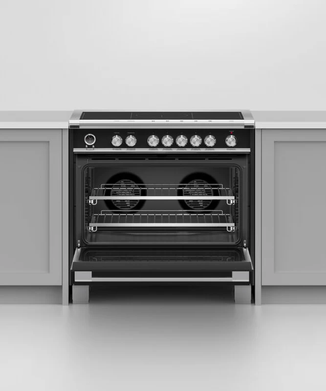 36" Series 9 Classic 5 Zone Induction Self-Cleaning Range, 2 SmartZones OR36SCI6B1