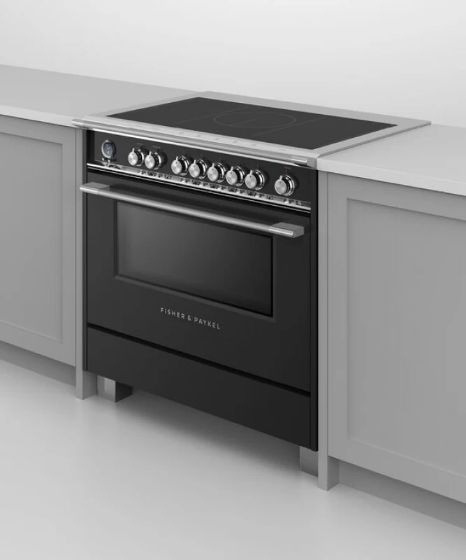 36" Series 9 Classic 5 Zone Induction Self-Cleaning Range, 2 SmartZones OR36SCI6B1