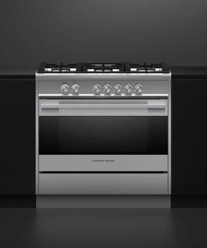 Gas Range, 36", 5 Burners view 4
