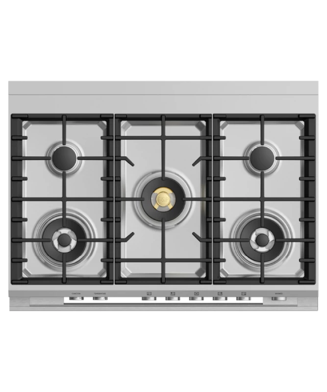 Dual Fuel Range, 36", 5 Burners, Self-cleaning view 3