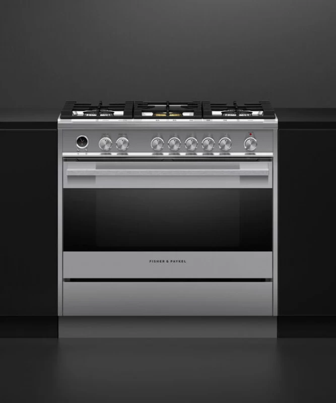 Dual Fuel Range, 36", 5 Burners, Self-cleaning view 6