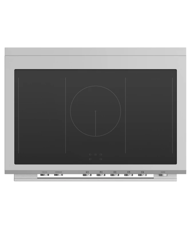 Induction Range, 36", 5 Zones with SmartZone, Self-cleaning view 3