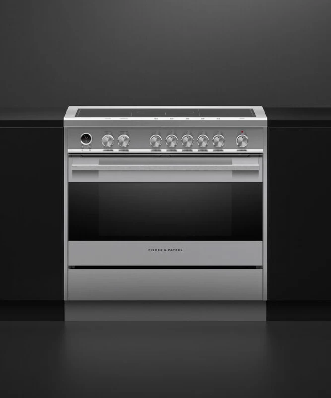 Induction Range, 36", 5 Zones with SmartZone, Self-cleaning view 5