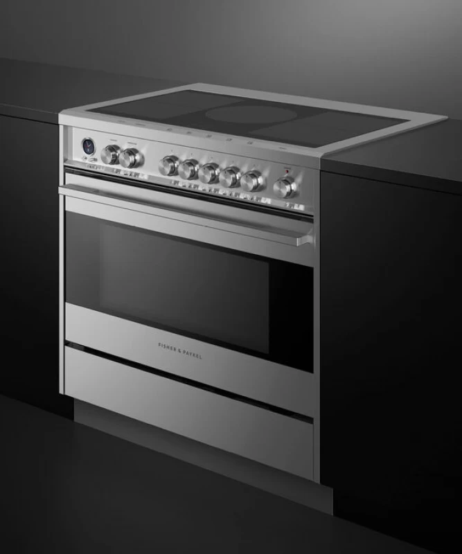 Induction Range, 36", 5 Zones with SmartZone, Self-cleaning view 7