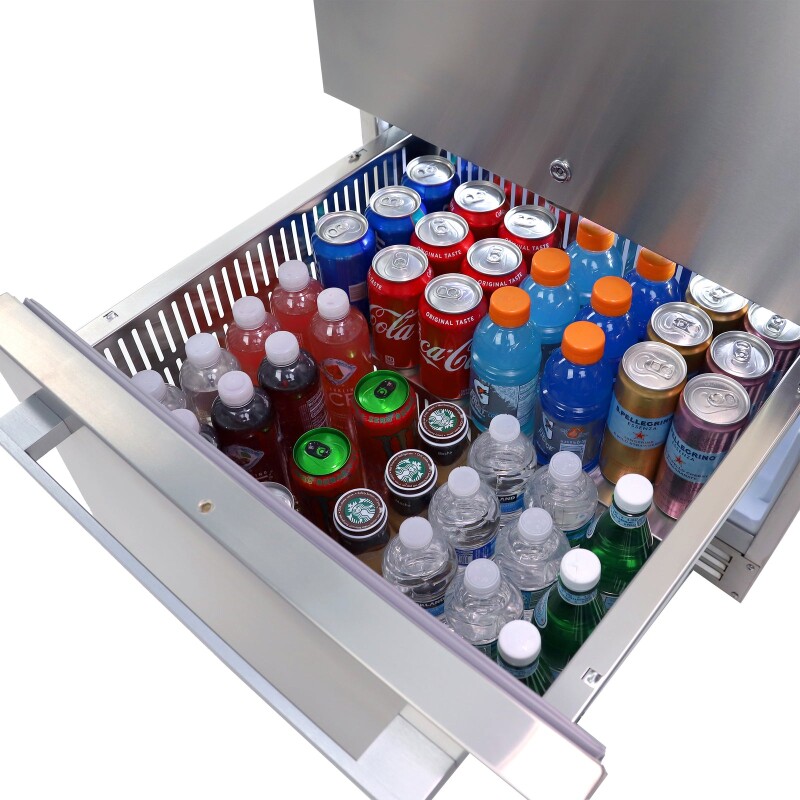 Avanti ELITE Series Indoor/Outdoor Undercounter Drawer Refrigerator OR525U5D, product image 6 of 11
