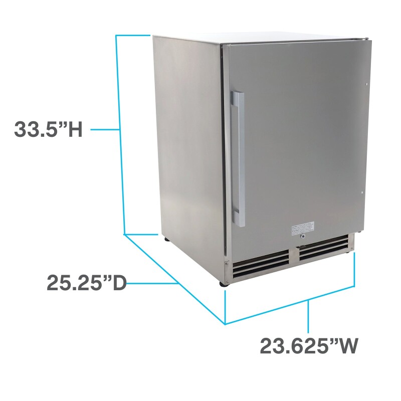 Avanti ELITE Series Commercial Outdoor Refrigerator view 4