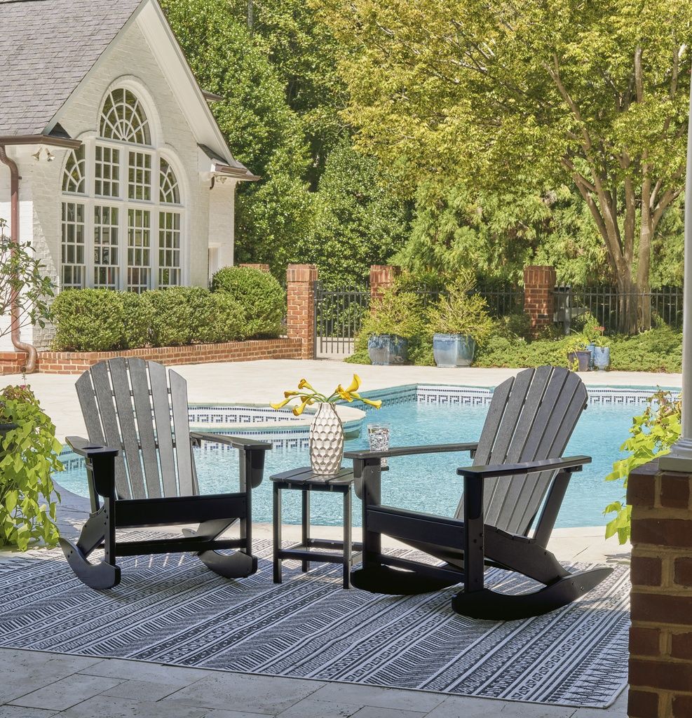 Sundown Treasure Black Rocking Chair P008827