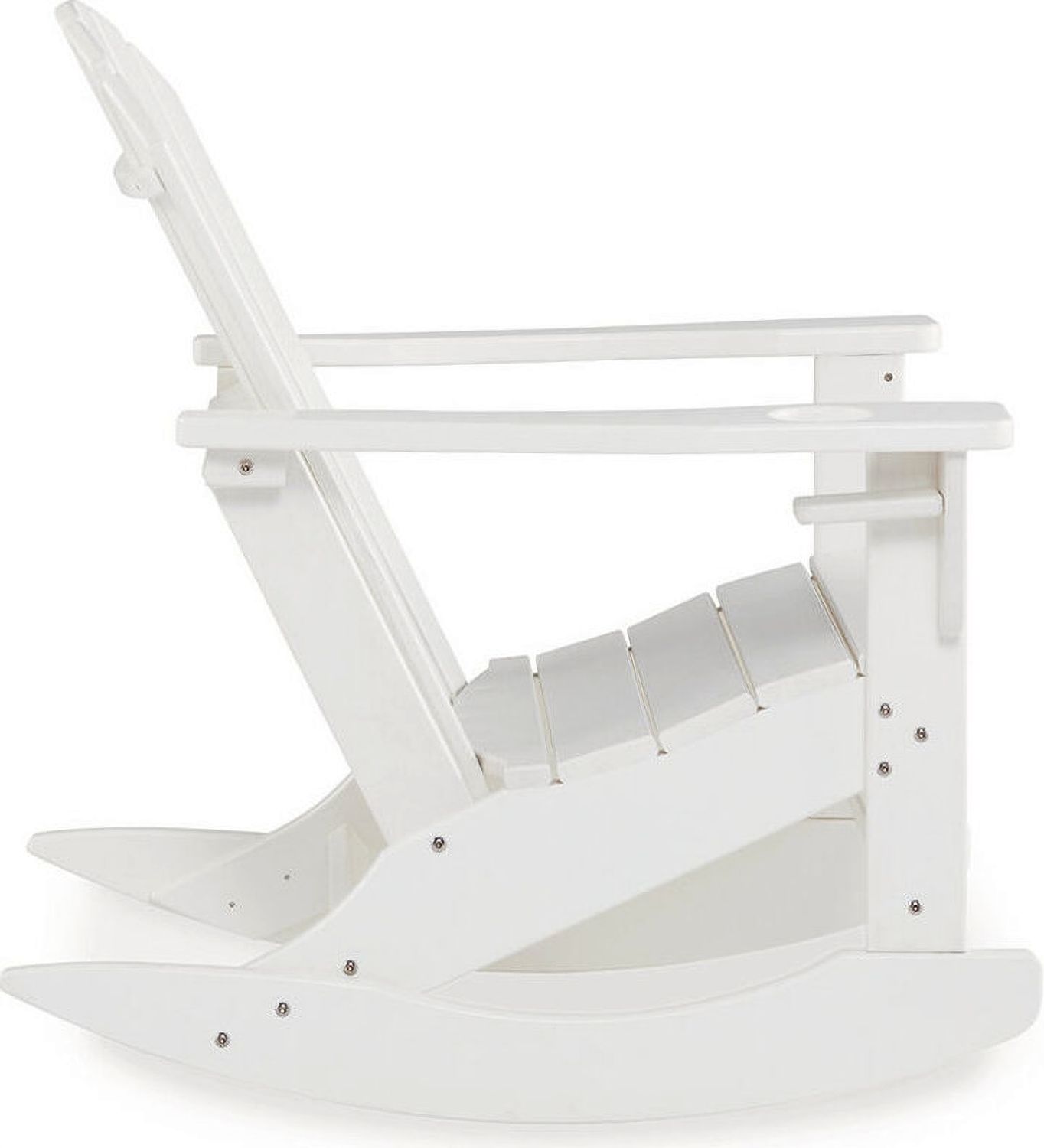 Sundown Treasure Outdoor Rocking Chair In White P011827