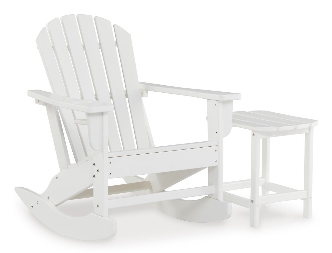 Sundown Treasure Outdoor Rocking Chair In White P011827