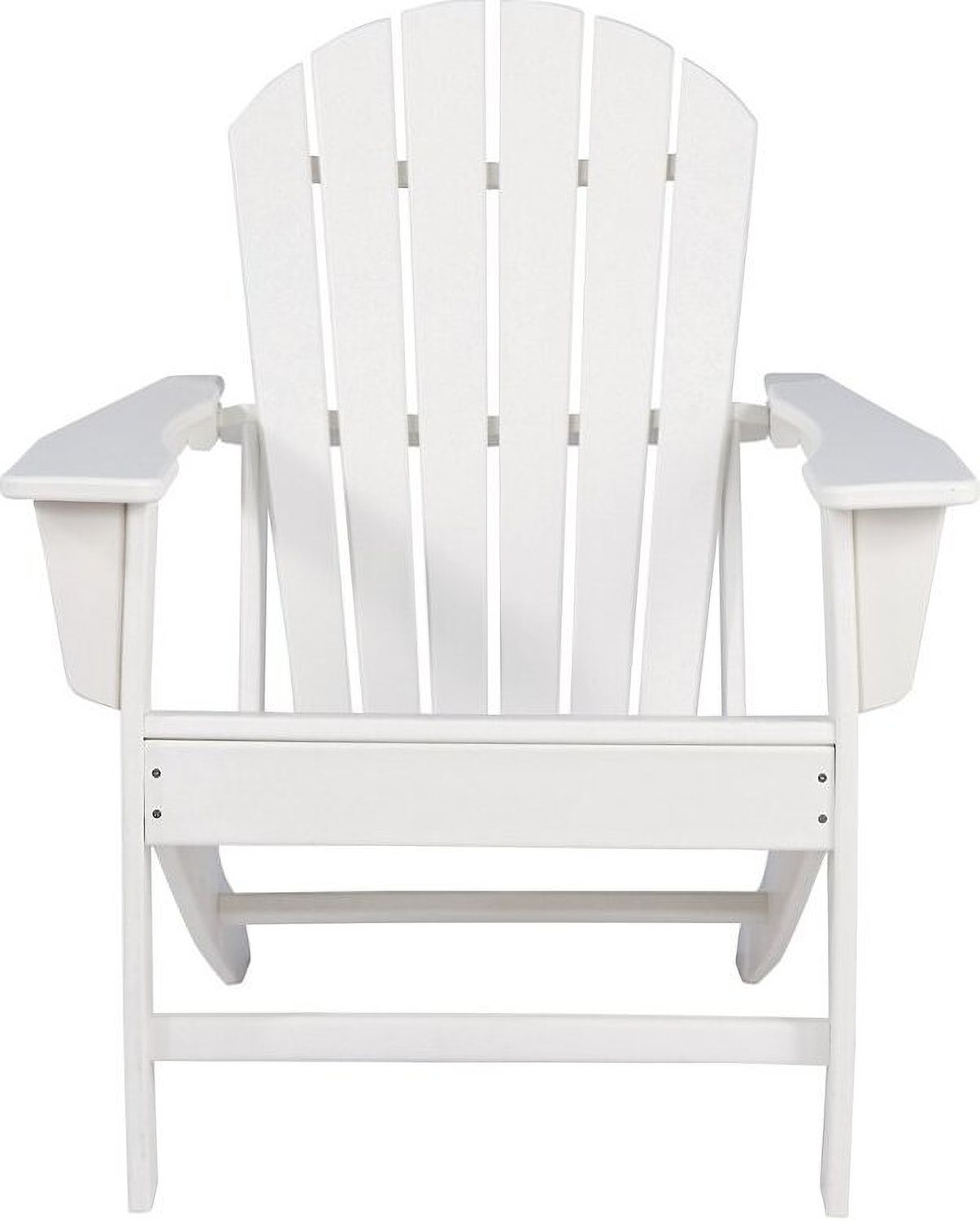 Sundown Treasure White Outdoor Adirondack Chair P011898
