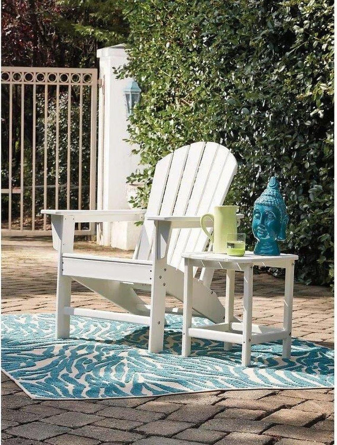 Sundown Treasure Outdoor Conversation Set In White P011P1