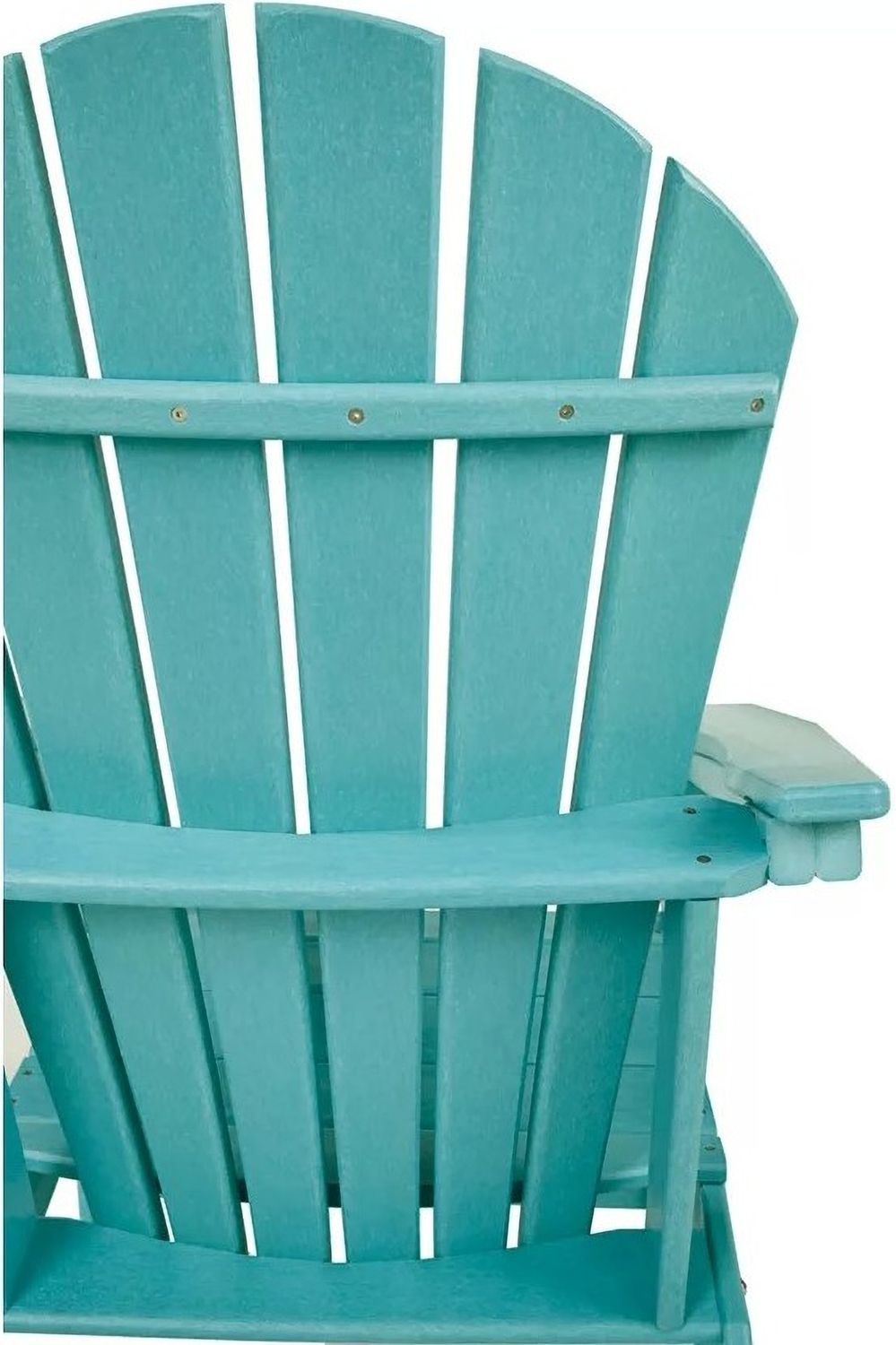 Sundown Treasure Turquoise Outdoor Adirondack Chair P012898