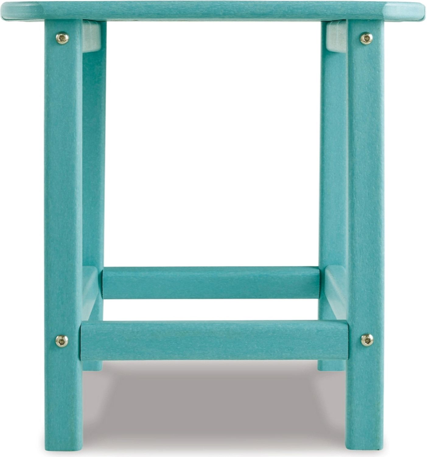 Sundown Treasure Turquoise Adirondack Chair with End Table P012P1