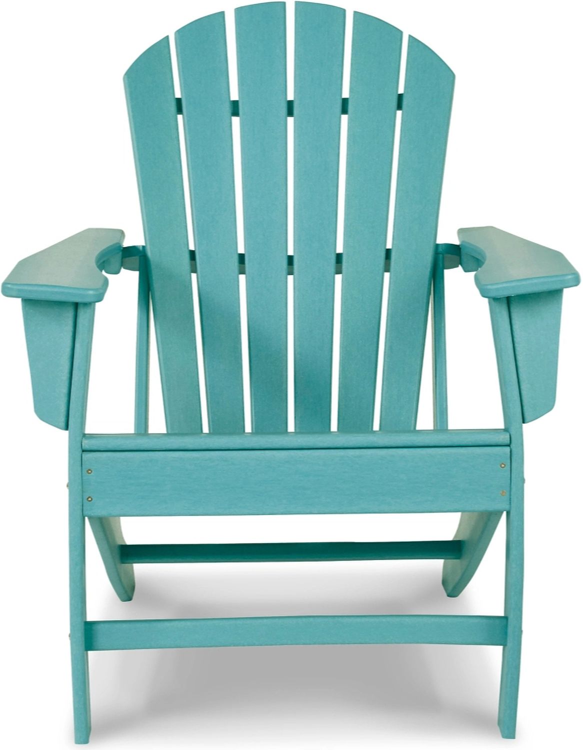 Sundown Treasure Turquoise Adirondack Chair with End Table P012P1