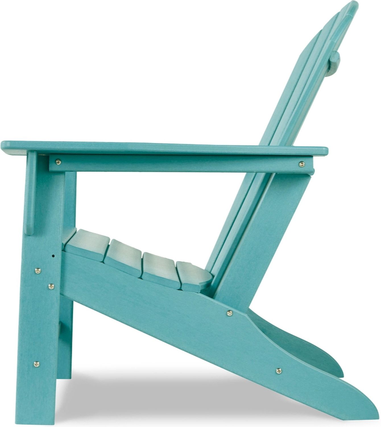 Sundown Treasure Turquoise Adirondack Chair with End Table P012P1