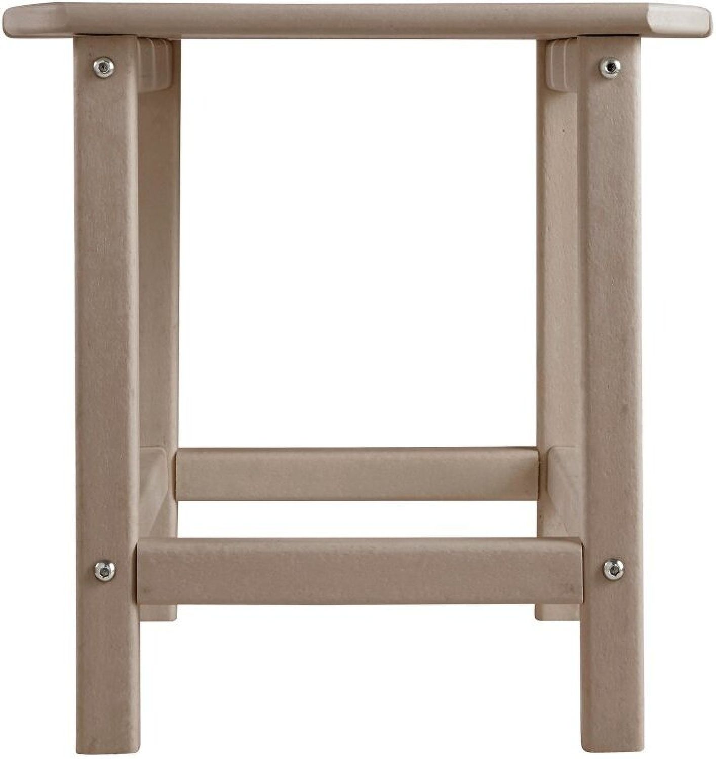 Sundown Treasure Grayish Brown Outdoor Rectangular End Table P014703