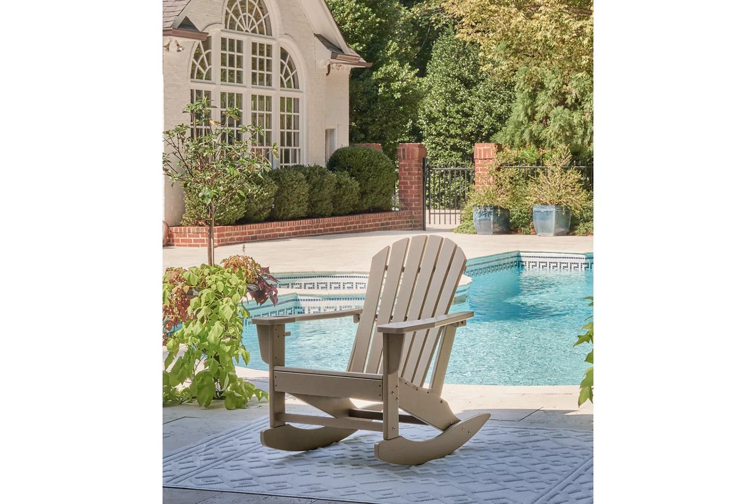 Sundown Treasure Outdoor Rocking Chair In Driftwood P014827