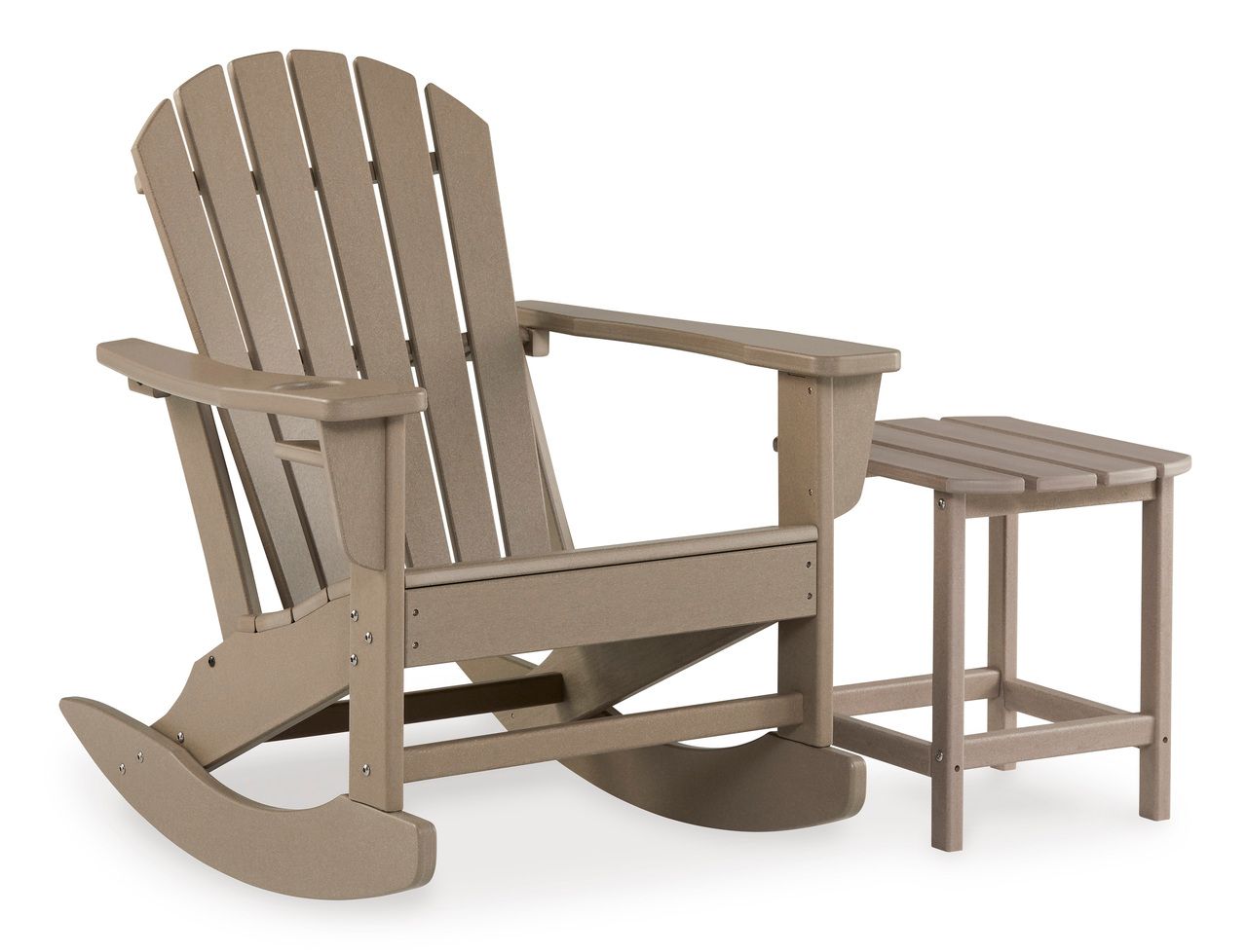 Sundown Treasure Outdoor Rocking Chair In Driftwood P014827