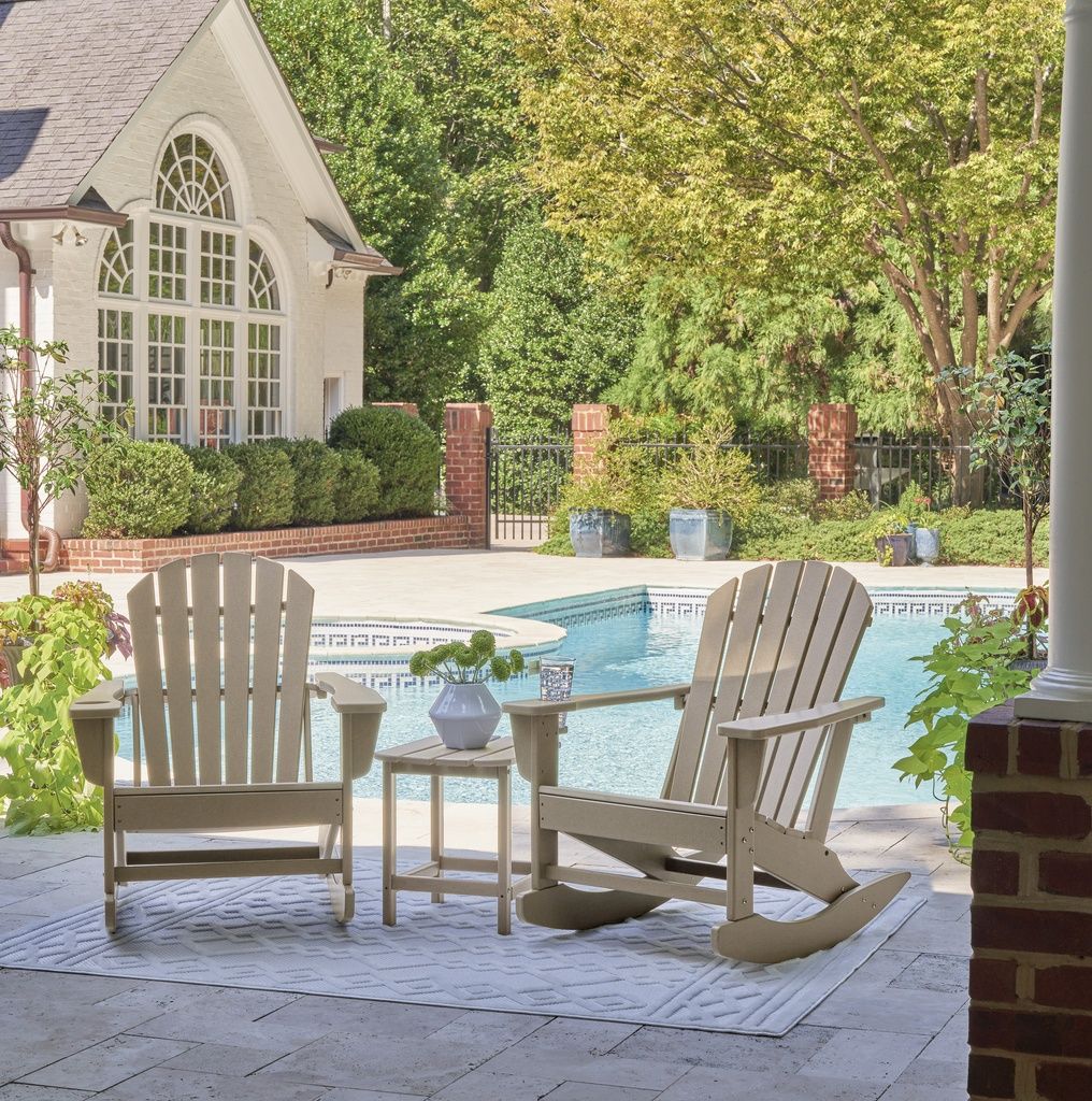Sundown Treasure Outdoor Rocking Chair In Driftwood P014827