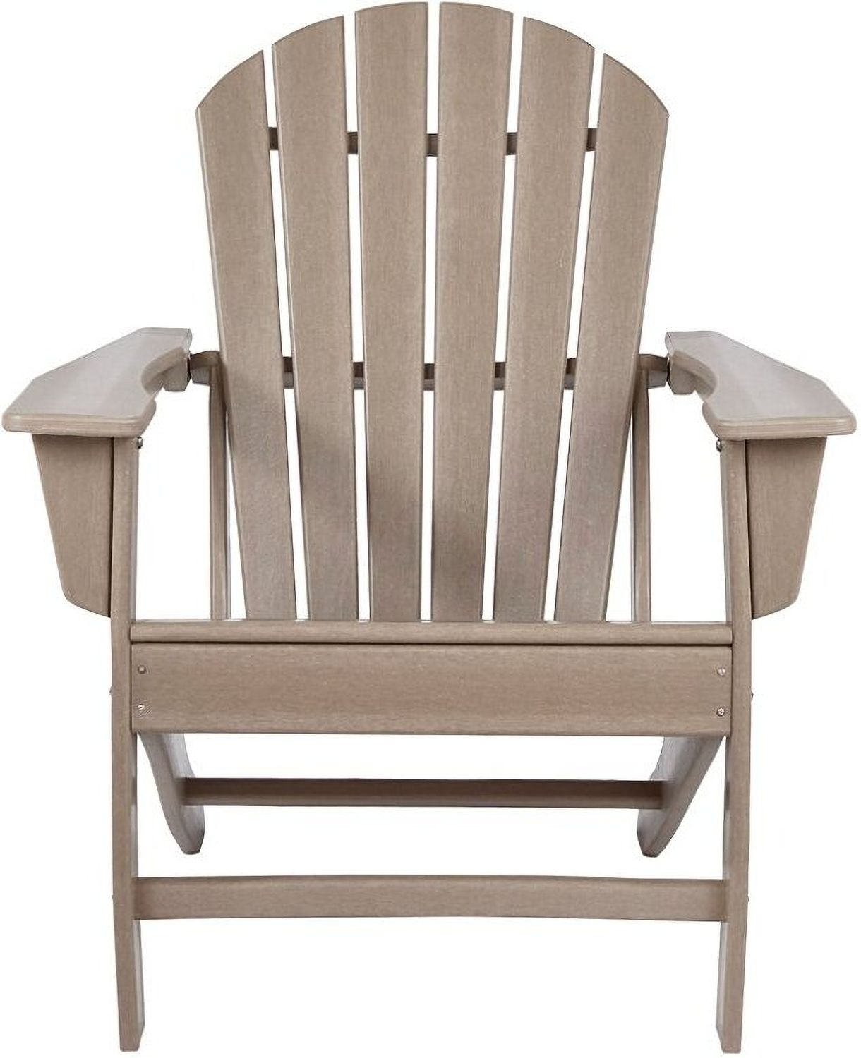 Sundown Treasure Grayish Brown Outdoor Adirondack Chair P014898