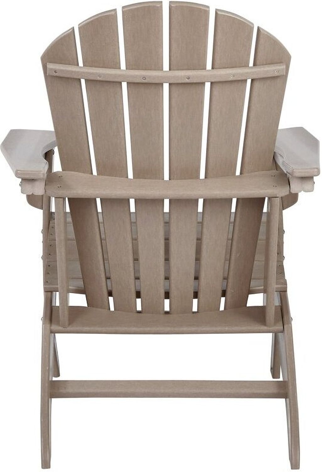 Sundown Treasure Grayish Brown Outdoor Adirondack Chair P014898