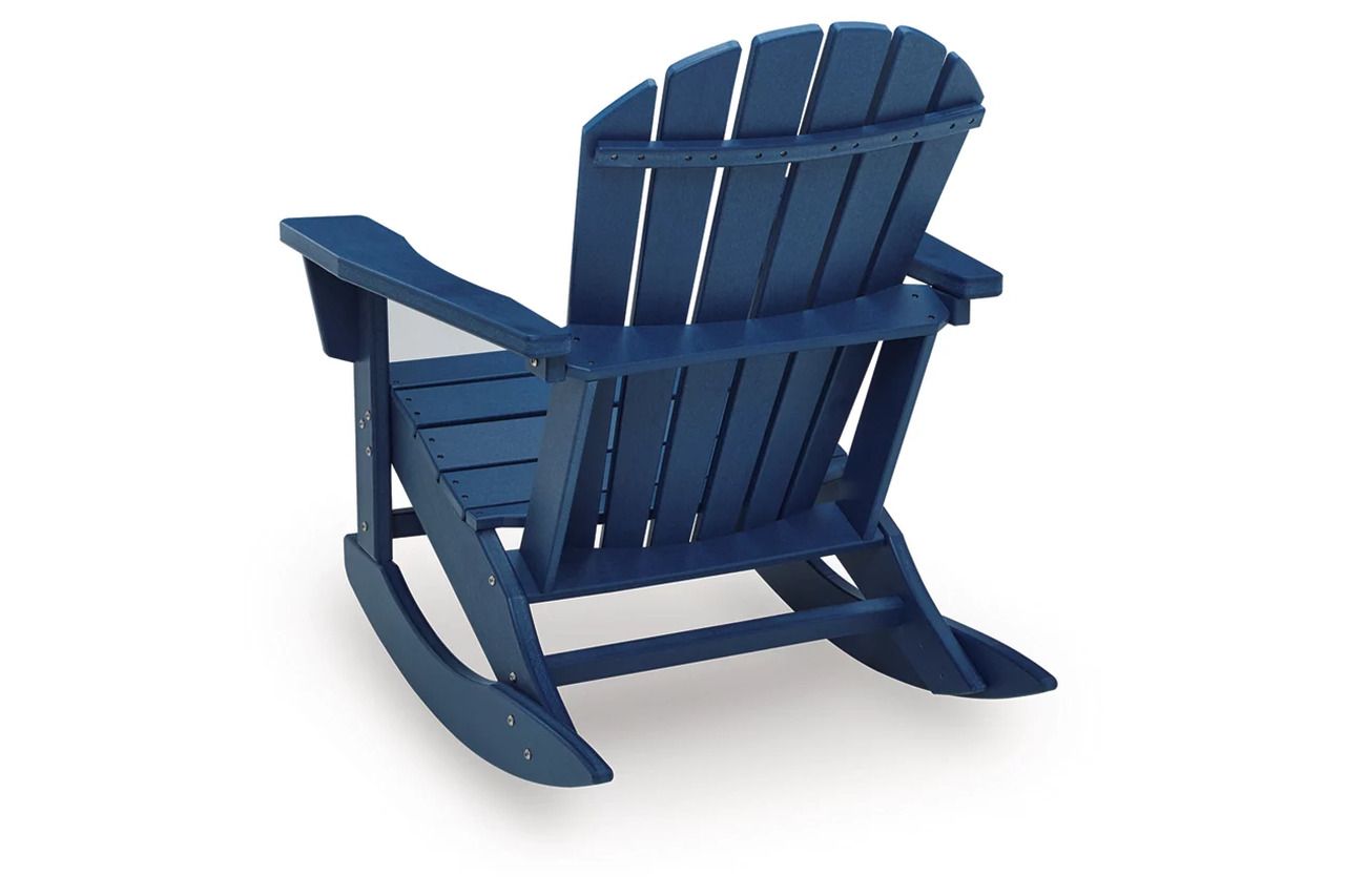 Sundown Treasure Outdoor Rocking Chair In Blue P019827