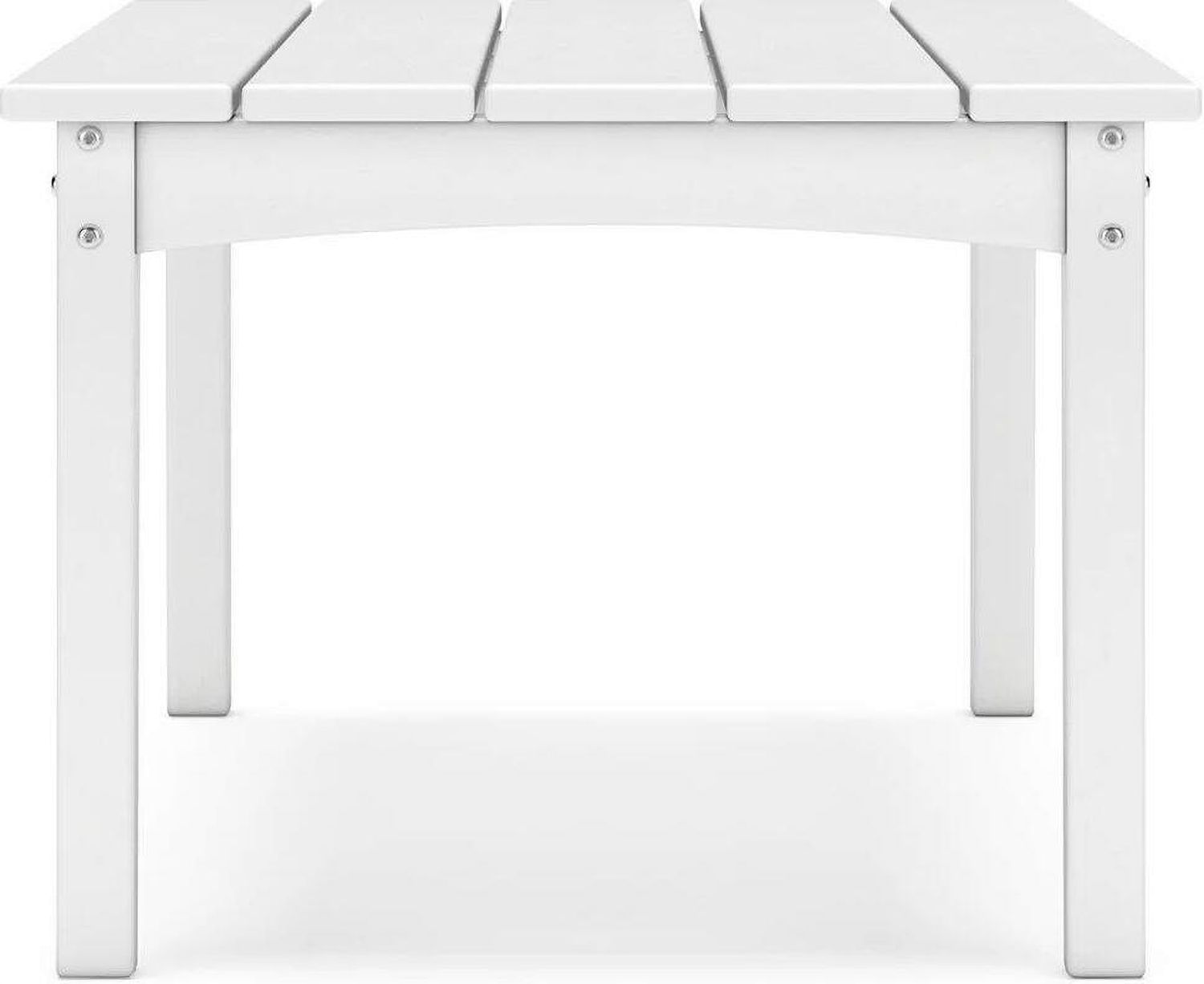 Hyland wave Outdoor Coffee Table In White P111701