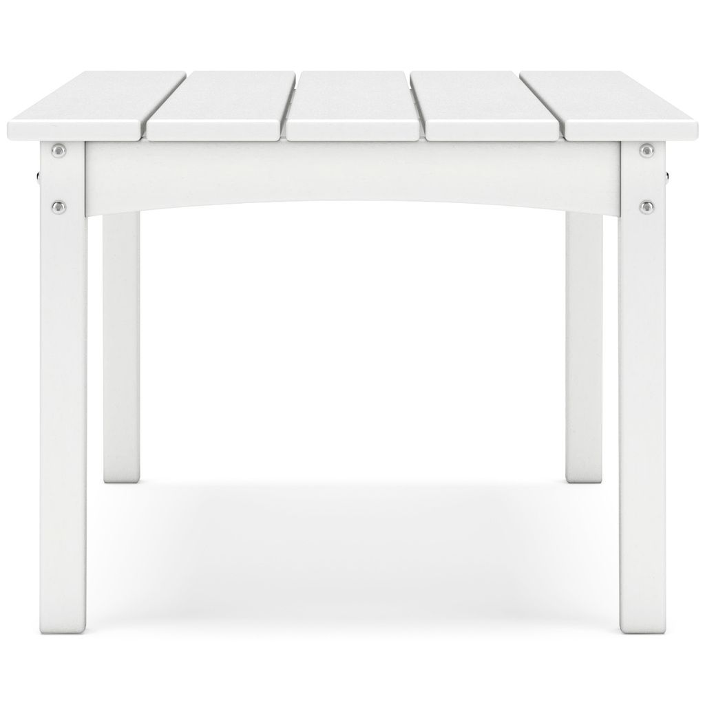 Hyland wave Outdoor Coffee Table In White P111701